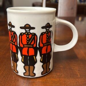 Marc Tetro Mountie Danesco Canada Deer Coffee Tea Mug Cup